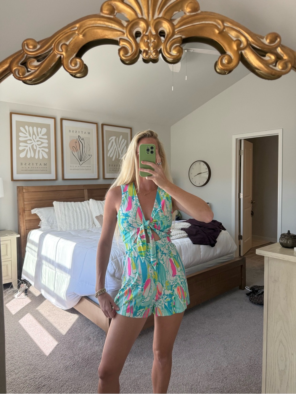Lily Pulitzer Romper in Multicolor Floral